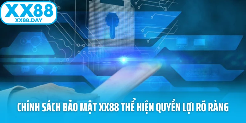 Chính sách bảo mật XX88 thể hiện quyền lợi rõ ràng